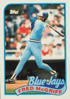 1989 Topps Tiffany #745 Fred McGriff Baseball Card