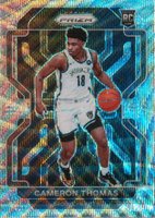 2021 Panini Prizm Factory Set #297 Cameron Thomas Basketball Card