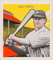 1933 Tattoo Orbit # Earl Averill Baseball Card