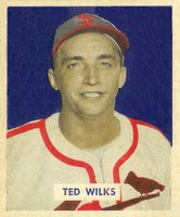 1949 Bowman #137 Ted Wilks Baseball Card
