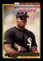 1992 Topps McDonalds Baseballs Best #25 Frank Thomas Baseball Card