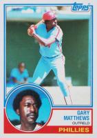 1983 Topps #780 Gary Matthews Baseball Card