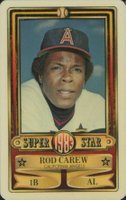 1983 Perma-Graphics Super Star Credit Cards # Rod Carew Baseball Card