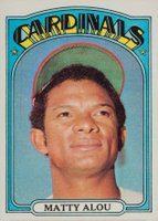 1972 Topps #395 Matty Alou Baseball Card
