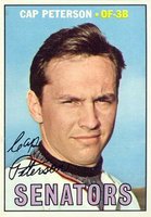 1967 Topps #387 Cap Peterson Baseball Card