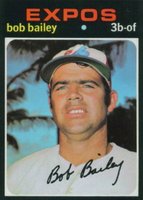 1971 Topps #157 Bob Bailey Baseball Card