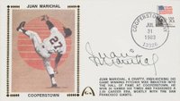 1999 Hall of Fame Autographs # Juan Marichal First Day Cover Baseball Card