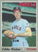 1970 Topps #156 Eddie Fisher Baseball Card