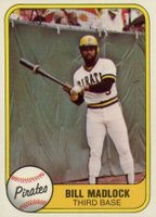 1981 Fleer #381 Bill Madlock Baseball Card