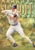 1999 Metal Universe #34 B.J. Surhoff Precious Metal Gems Baseball Card