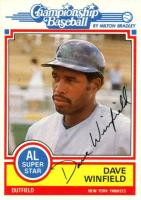 1984 Milton Bradley # Dave Winfield Baseball Card