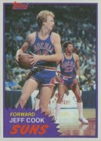 1981 Topps #80 Jeff Cook West Basketball Card