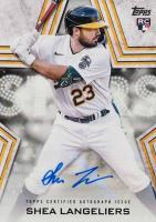2023 Topps Baseball Stars Autographs #BSASL Shea Langeliers Baseball Card