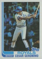 1982 Topps #693 Cesar Geronimo Baseball Card