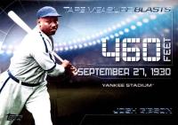 2015 Topps Update Tape Measure Blasts #TMB15 Josh Gibson Baseball Card