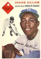 1954 Topps #35 Junior Gilliam Baseball Card