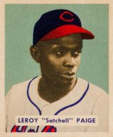 1949 Bowman #224 Satchel Paige Baseball Card