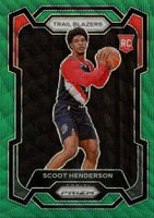 2023 Panini Prizm #141 Scoot Henderson Green Wave Basketball Card