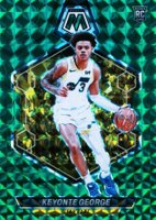 2023 Panini Mosaic #222 Keyonte George Green Basketball Card