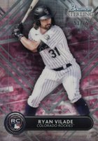 2022 Bowman Sterling #BSR16 Ryan Vilade Magenta Refractor Baseball Card