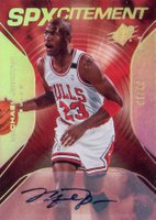 2006 SPx SPXcitement #SPX26 Michael Jordan Autograph-Spectrum Basketball Card