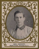 1909 Ramly # George Howard Baseball Card