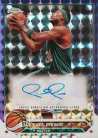 2023 Topps Chrome Topps Chrome Autographs #CGPP Paul Pierce Purple Geometric Basketball Card