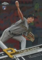 2017 Topps Chrome #189 Tyler Glasnow Baseball Card