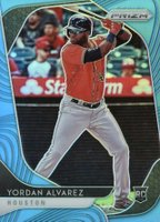 2020 Panini Prizm #181 Yordan Alvarez Carolina Blue Prizm Baseball Card