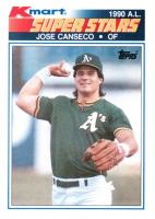 1990 K-Mart #21 Jose Canseco Baseball Card