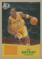 2007 Topps #24 Kobe Bryant 1957-58 Variation-Relic Basketball Card