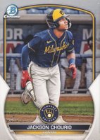 2023 Bowman Chrome Prospects #BCP76 Jackson Chourio Baseball Card
