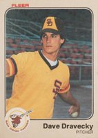 1983 Fleer #356 Dave Dravecky Baseball Card