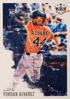 2020 Panini Diamond Kings #58 Yordan Alvarez Artist Proof Blue Baseball Card