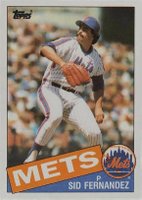 1985 Topps #649 Sid Fernandez Baseball Card