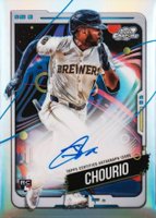 2024 Topps Chrome Cosmic Cosmic Chrome Autographs #JC Jackson Chourio Baseball Card