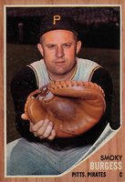 1962 Topps #389 Smoky Burgess Baseball Card
