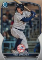 2023 Bowman Chrome Prospects #BCP119 Trey Sweeney Refractor Baseball Card