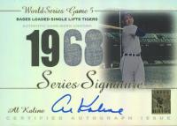 2003 Topps Tribute World Series Signature Series Relic #AK Al Kaline Baseball Card