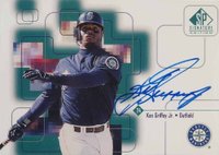 1999 SP Signature Autographs #Jr. Ken Griffey Jr. Baseball Card