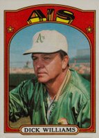 1972 Topps #137 Dick Williams Baseball Card