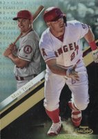 2019 Topps Gold Label #1 Mike Trout Class 2 Baseball Card