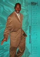 2022 Skybox Metal Universe Champions #101 Michael Jordan Aqua Basketball Card