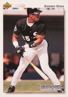 1992 Upper Deck #438 Sammy Sosa Baseball Card