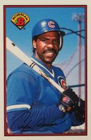 1989 Bowman Tiffany #298 Andre Dawson Baseball Card