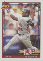 1991 Topps Desert Shield #748 Al Newman Baseball Card