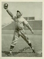 1936 Glossy Finish & Leather # Bill Terry Glossy Baseball Card
