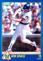 1989 Score Rising Stars #78 Mark Grace Baseball Card