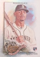 2022 Topps Allen & Ginter #221 Julio Rodriguez Silver Portrait Baseball Card