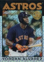2021 Topps Silver Pack 1986 Chrome Promo #67 Yordan Alvarez Baseball Card